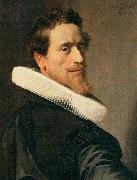 nicolaes eliasz pickenoy Self portrait at the Age of Thirty Six oil painting artist